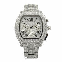 Luxury Diamond Men's Quartz Watch