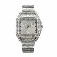 Men's Luxury Diamond Quartz Watch