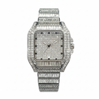 Men's Luxury Diamond Quartz Watch