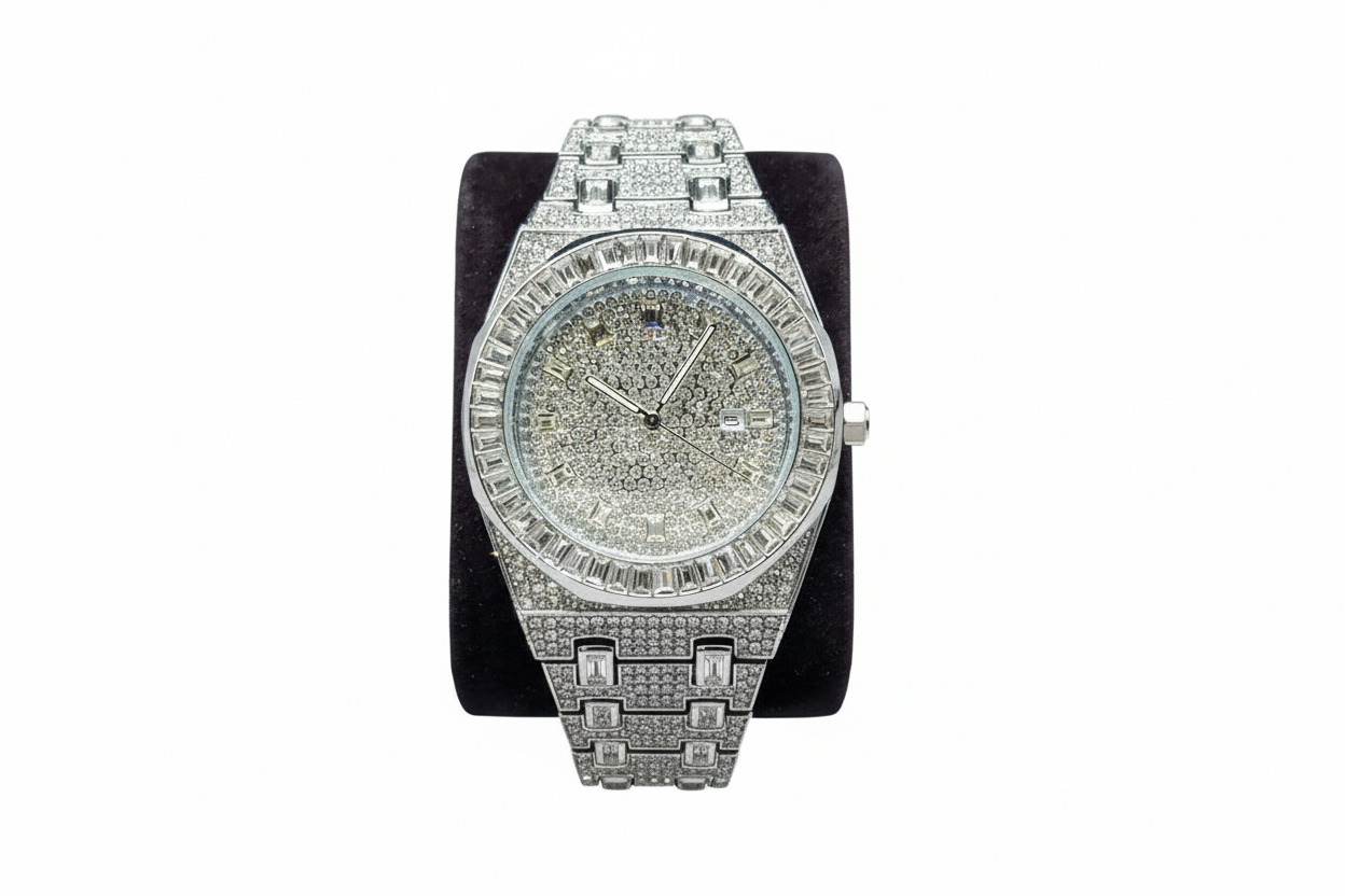 Platinum Frost Watch 8