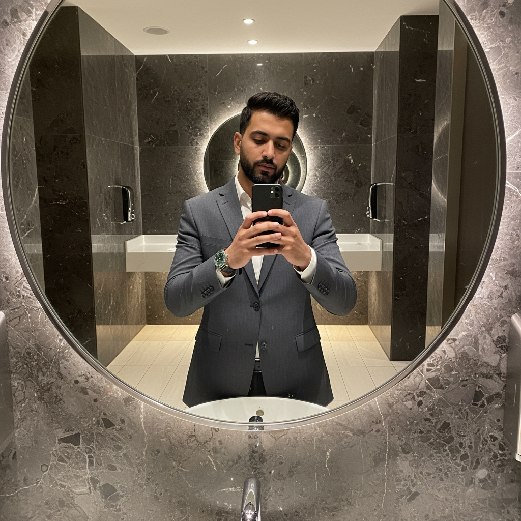 Restaurant/bar restroom